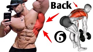 Back workout at gym ( 6 best exercises )