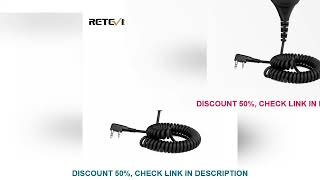 Retevis Speaker Noise-cancelling Microphone With 3.5mm Audio Jack PTT For Kenwood RT5R H777 For Baof