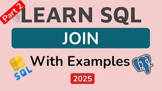 SQL JOIN with Example | INNER JOIN, LEFT JOIN, RIGHT JOIN, FULL OUTER JOIN | PostgreSQL Tutorial #11