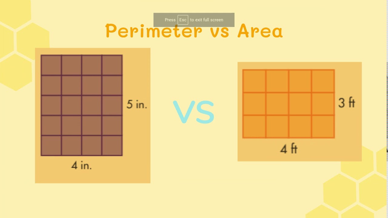 Same Area Different Perimeter Worksheets