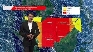 MET MALAYSIA - Laporan Cuaca 30 Januari 2025 (pagi)