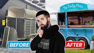 TRANSFORMING A RUNDOWN HORSEBOX TRAILER INTO SOMETHING SPECIAL! - EPISODE 2!