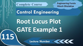 Root Locus for Finding Transfer Function: GATE Example 1