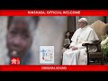 31 January 2023,  Kinshasa, Official Welcome, Pope Francis