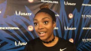 Oregon's Deajah Stevens talks about making the Olympic team