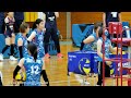 【女子バレー】【4k】～kurobeアクアフェアリーズ～試合前の練習【japanese volleyball】