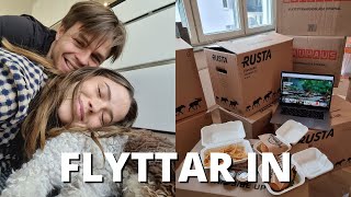 ÄNTLIGEN FLYTTAR VI IN | Flyttvlogg