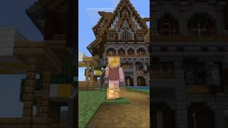 Minecraft Big Mansion🔥 #minecraft #gaming #games #building #apt #steve #alex #shorts #shortvideo