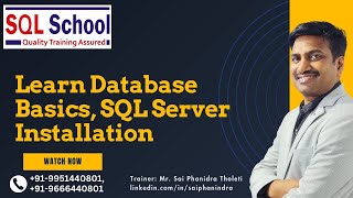 Learn Database Basics, SQL Server Installation : Step by step. From #sqlschool