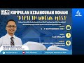 KKR GEREJA TINUHAN TENGHILAN | DIPILIH UNTUK MISI | 5 SEPT  2024