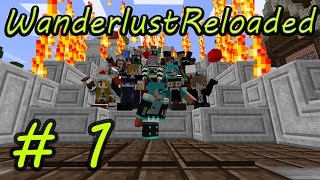 Minecraft Wanderlust Reloaded 多人生存 01 - 「雪白的季節」