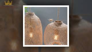 Bamboo Lampshade Collection (Part 2) || King Craft Viet