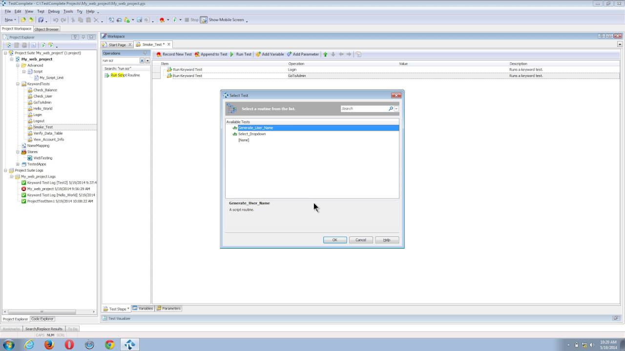 Reusing And Layering Tests Using Testcomplete Youtube
