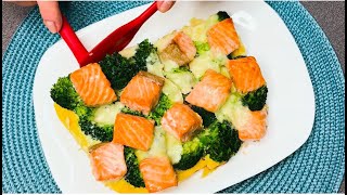 It's time to lose weight! Try this Salmon and Broccoli Recipe and you'll love it!