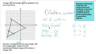 Dilation- Exemplar