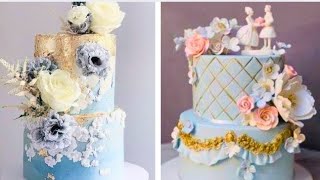 💍✨ Beautiful Wedding Cake 🎂 – A Stunning Masterpiece for Your Special Day!