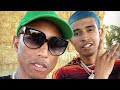 KAP G ON SET WITH PHARRELL