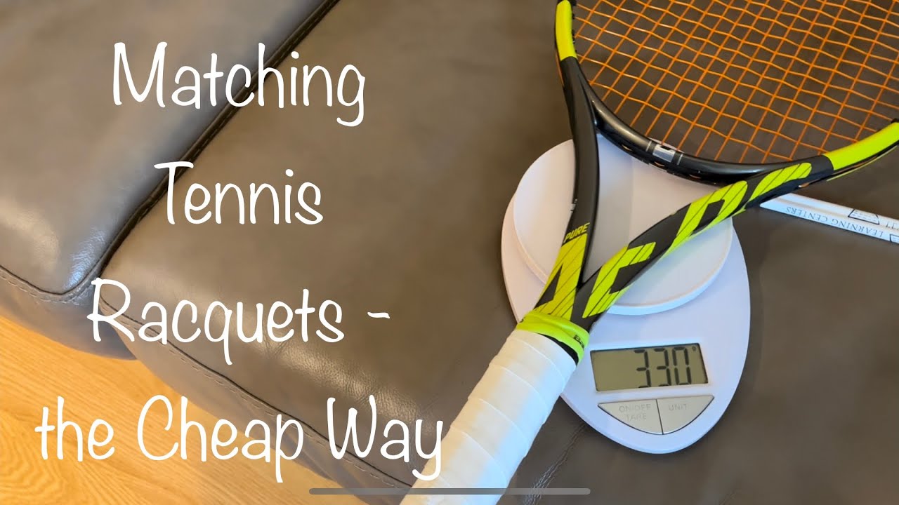 Matching Tennis Racquets Using Tennis Warehouse University Method - YouTube