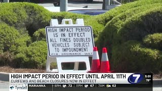 Local law enforcement reflects on spring break so far