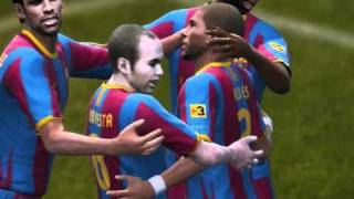 Dwa piękne gole Two beatiful goals PES 2011