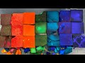 21 RAINBOW Dyed Chalk Blocks - Extremely Dusty!!