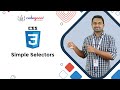 Simple Selectors | CSS Selectors | Frontend Playlist