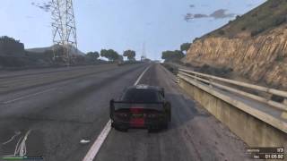 GTA 5 Race OLD Banshee World Record In a Car (Congestion Charge)