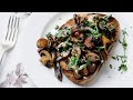 Creamy Butter Garlic Mushroom // easy step by step @theuniquegallery8505