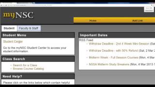 Tutorial How To Withdraw from Class
