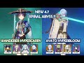 NEW 4.7 Spiral Abyss!! Wanderer Hypercarry & Ayato Hyperbloom - Genshin Impact