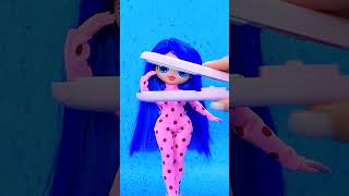 Ladybug Became Barbie! LOL OMG Ideas #shorts