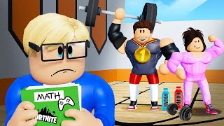 ADOPTED By An ATHLETE Family! (Roblox Movie)