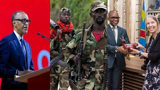 KAGAME YAFUNGUYE INAMA IKOMEYE I KIGALI| AMERIKA IKOMEJE UBURYARYA MU KUBANA N'U RWANDA NA DRC