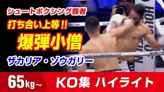 SB王者がGLORYへ殴り込み!!  ザカリア・ゾウガリー 65kg Zakaria Zouggary  KNOCKOUT HIGHLIGHTS