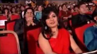 GiMA Awards 2011 - Shahrukh - Ranveer,Shaan & Sunidhi Performance
