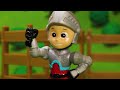 rescue knights find a lost busby 🏰 paw patrol toy pretend play rescue