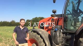 Avis de Romain Voiseux, agriculteur, sur le tracteur Kubota M7172