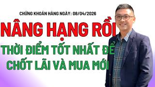 Chứng khoán hôm nay | Nhận định thị trường: VNINDEX NÂNG HẠNG TĂNG MẠNH, TOP CỔ PHIẾU CHỈNH LÀ MÚC