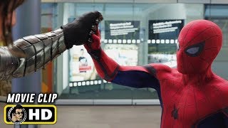 CAPTAIN AMERICA: CIVIL WAR (2016) Clip - Spider-Man Vs. Winter Soldier [HD]
