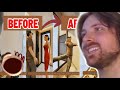 Forsen Reacts - Let's transform a 0.1 Square Meter Space into a Fully Function House!