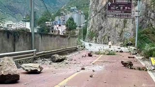 Homes Destroyed Today As 6.6M Earthquake Hits Sichuan, China 🇨🇳  September 5 2022 地震 四川