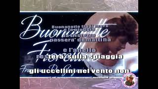 Francesco De Gregori   Buonanotte fiorellino KARAOKE FAIR USE