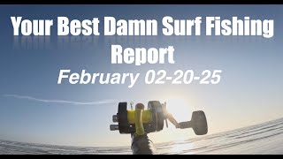 Your Best Damn Surf Fishing Report - February 20th 2025