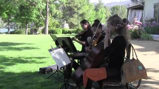 String Trio Los Angeles Classical Ceremony Wedding Musicians