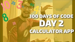 DAY 2 - How to code a calculator in Javascript - #100DaysOfCode