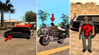 【GTA SA ベータ版】 開発段階のパトカーや警察官紹介