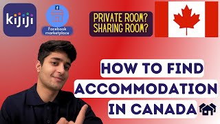 HOW TO FIND AN ACCOMMODATION IN CANADA | Facebook Marketplace, Kijiji 🇨🇦🍁