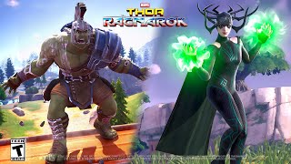 NEW Marvel Thor Ragnarok (Champion HULK & HELA Bundle) Item Shop and GAMEPLAY!