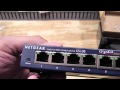 Netgear Prosafe GS108 Unbox and Install