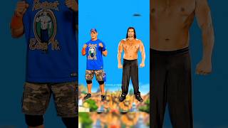 Brock Lesnar, John Cena and Roman Reigns vs wwe all superstars